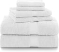 Martex 6-Piece Luxury 100% Cotton Towel Set | Quick Dry | Super Absorbent | by Martex