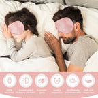 Silk Sleep Mask Eye Cover, 100% Real Natural Eye Mask - Image 5