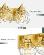 Bathroom Light Fixtures Over Mirror, 4-Light Modern Sconces Wall Lighting - Image 4
