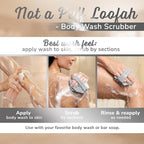 SILKLE Silicone Body Scrubber – Gentle Exfoliating Shower Scrubber - Image 5
