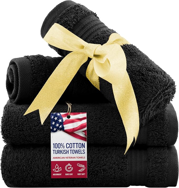 American Veteran Towel, 100% Cotton Turkish Washcloths by AmericanVeteranTowel