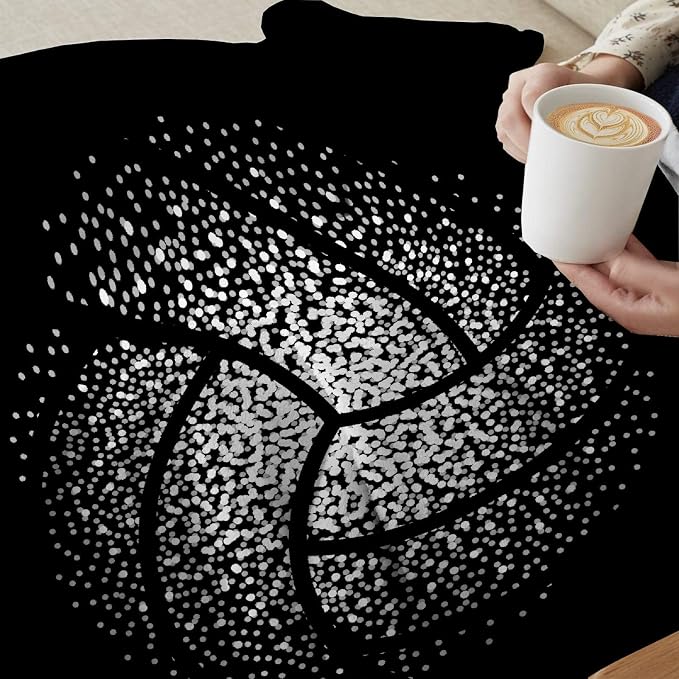 Volleyball Blanket Gift for Boy Girl, Volley Ball Sport Throw Lightweight Super - Image 5