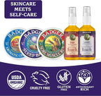 Badger Lavender Massage Oil, 100% Organic Massage Oil, Relaxing & Moisturizing - Image 4