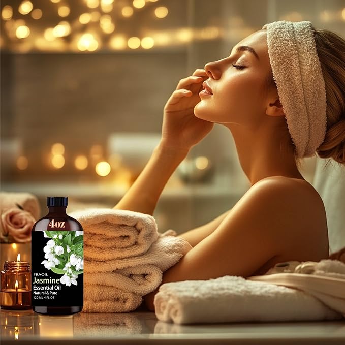 Jasmine Essential Oil, Jasmine Oil 4 Fl Oz 120ML - Image 8