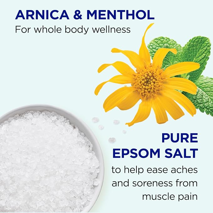 Dr Teal's Epsom Salt Magnesium Soak, Arnica Body Relief - Image 3