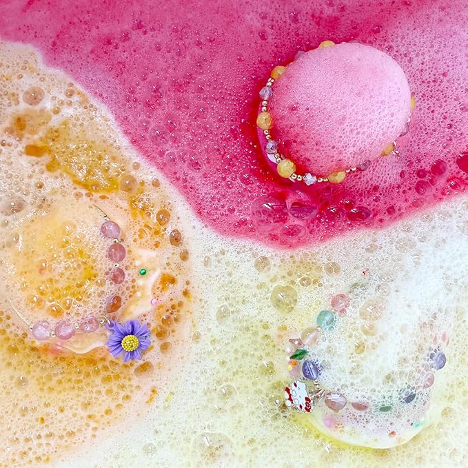 Donut Bath Bombs for Kids Girls, Natural and Safe Kids Bath Bombs - Image 3