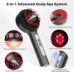 Electric Scalp Massager, 5 in 1 Refillable Oil Reservoir and Mist 3 Step At - Image 3
