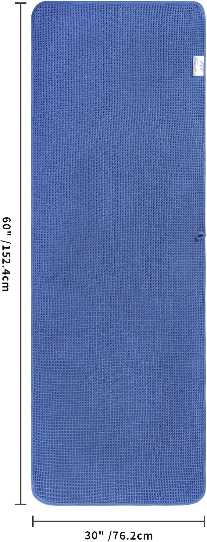 POLYTE 430 GSM Microfiber Oversize Quick Dry Lint Free Bath Towel, 60 x 30 in - Image 3