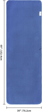 POLYTE 430 GSM Microfiber Oversize Quick Dry Lint Free Bath Towel, 60 x 30 in - Image 3