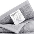 Amazon Basics Highly Absorbent Fast Drying 100% Cotton Washcloths - Image 3
