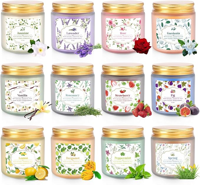YOROXRG 24 Pack Scented Candles - Image 2