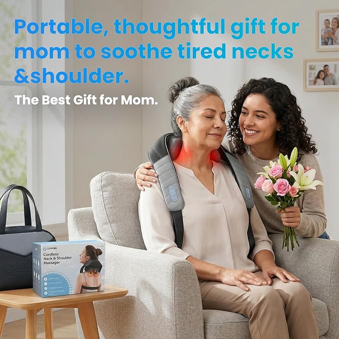 COMFIER Mothers Day Gifts for Mom Dad, 4D Neck and Shoulder Massager - Image 2