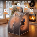 Garvee Sauna Box, Portable Steam Sauna Tent - Image 3