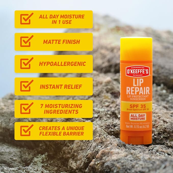 O'Keeffe's Lip Repair SPF 35 Lip Balm - Image 7
