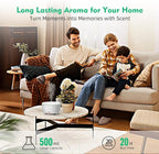 500ML Large Capacity Essential Oil Diffuser, Ultrasonic Aromatherapy Diffuser - Image 5