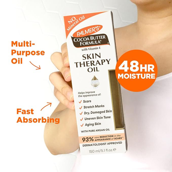 Palmer's Cocoa Butter Formula Skin Therapy Moisturizing Body Oil - Image 5