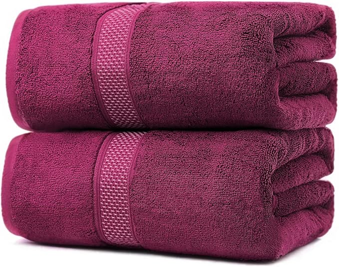 Fluffy Cotton Bath Towels Set650GSM, 2-Piece Set, Thickened and Enlarged - Image 4