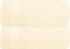 Belizzi Home Cotton 2 Pack Oversized Bath Sheet 35x70, Large Bath Sheet by Unknown