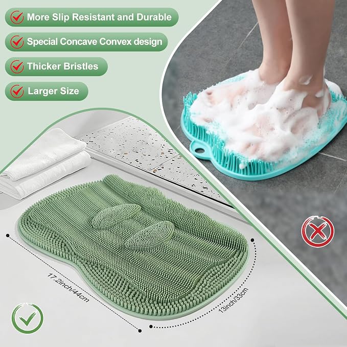 Bath Shower Foot Scrubber Mat - Image 7