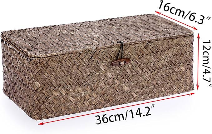 Sumnacon Seagrass Storage Basket - Image 4