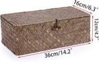 Sumnacon Seagrass Storage Basket - Image 4