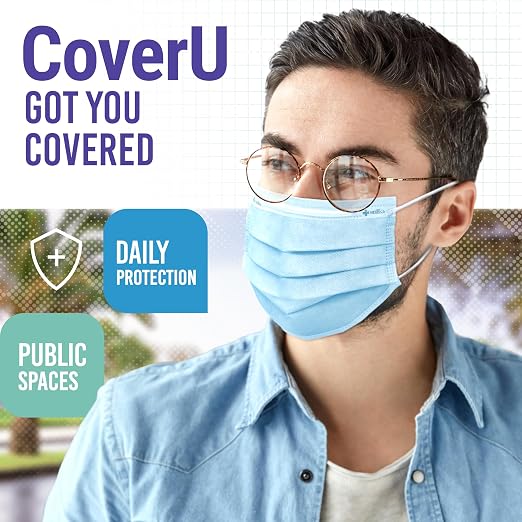 Medtecs Face Mask Disposable – Available in 50 & 2, 3-Ply Breathable, Soft Fit - Image 4