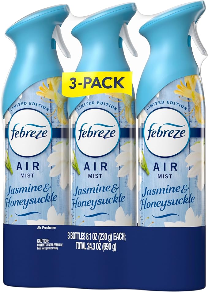 Febreze Air Mist, Air Freshener Spray, Odor Fighting Room Spray, Deodorizer - Image 12