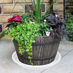 2 Pack of 16 inch Plant Saucer, Large Plant Tray, Heavy Sturdy Plant Drainage - Image 6