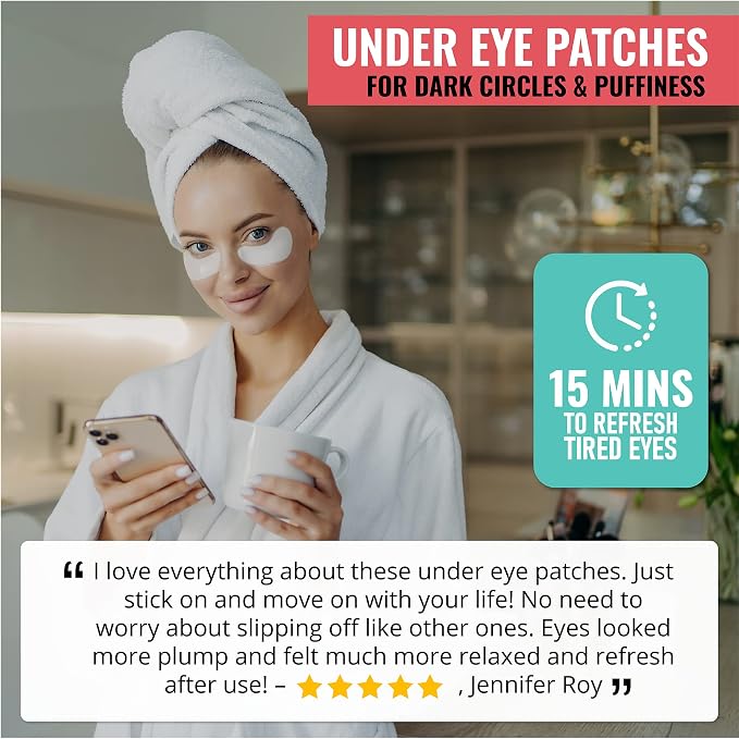 Under Eye Patches for Dark Circles and Puffiness - Image 8