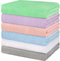 HOMEXCEL 6 Pack Bath Towel Set, Microfiber Ultra Soft Highly Absorbent Bath by HOMEXCEL