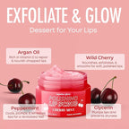 Lip Scrub with Cherry Mint – Gentle Exfoliation, Deep Hydration & Lip Repair – - Image 4