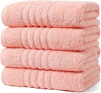 Aibaser Towels - Premium 100% Cotton Bath Towels Set, Lightweight and High by Aibaser