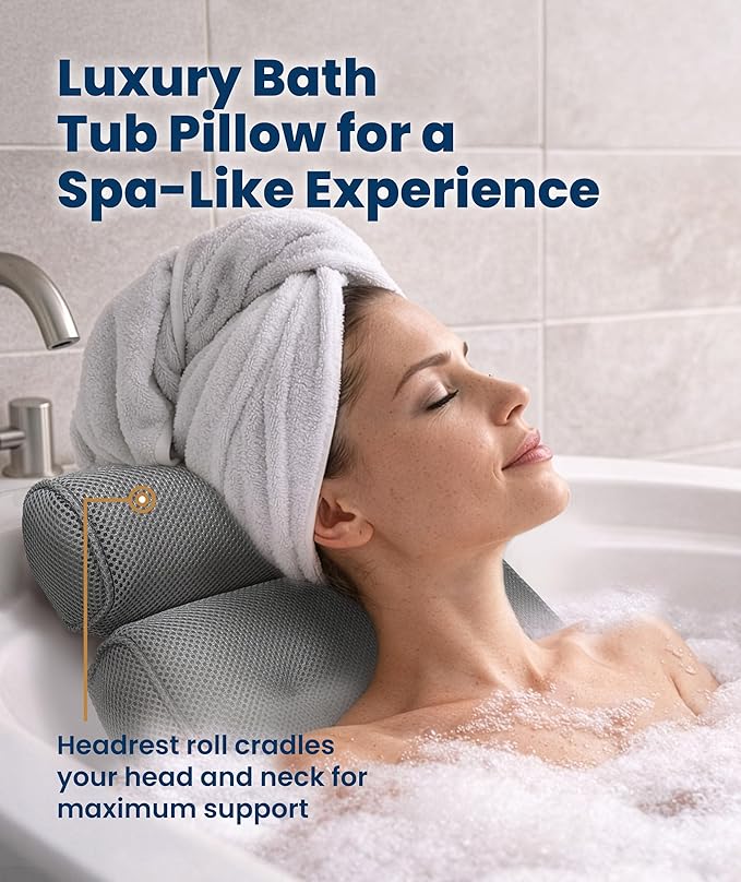 Everlasting Comfort Luxury Bath Pillows - Image 2