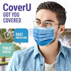 Medtecs Face Mask Disposable – Available in 50 & 2, 3-Ply Breathable, Soft Fit - Image 4