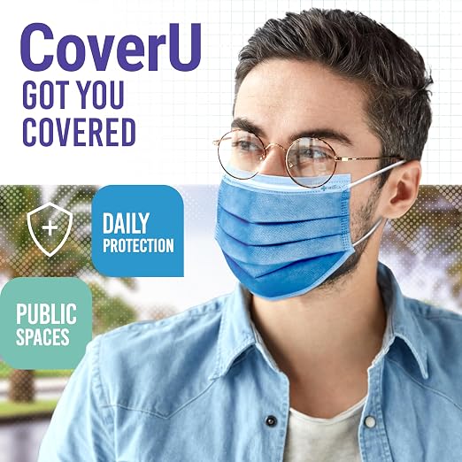 Medtecs Face Mask Disposable – Available in 50 & 2, 3-Ply Breathable, Soft Fit - Image 4