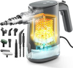 Handheld Steam Cleaner for Home, 15s Instant Heat Pressurized Steam Cleaner by TEEVOGO