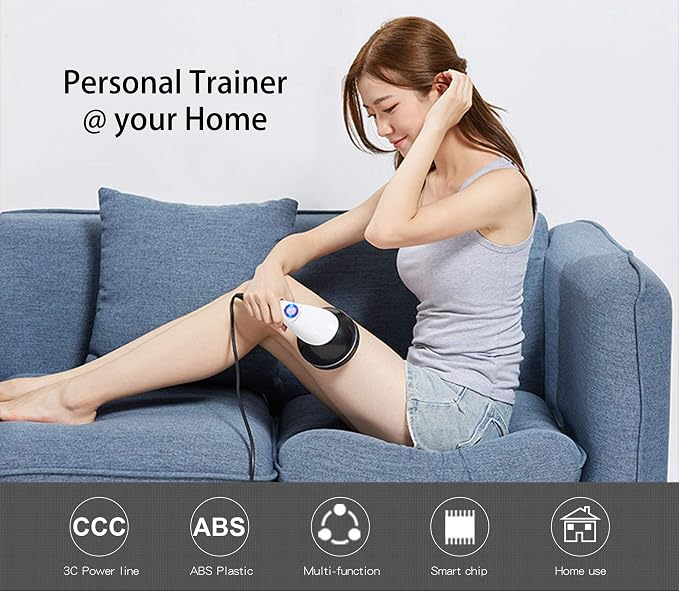 Handheld-Cellulite Massager, Body Sculpting-Machine Full Body Massager Hand - Image 2