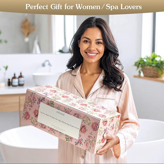 Luxury Bath Pillow for Tub, - Image 4