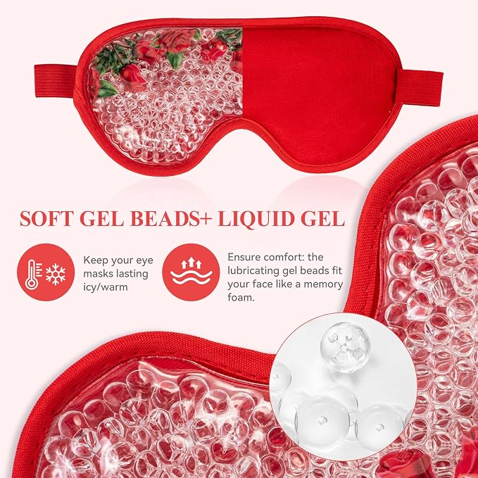 LEOSTEP 4 PCS Cooling Eye Mask Set - Image 5