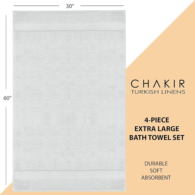 Chakir Turkish Linens | Hotel & Spa Quality 100% Cotton Luxury Turkish Towels | - Image 6