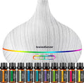 InnoGear Aromatherapy Diffuser & 10 Essential Oils Set, 400ml Diffuser by InnoGear