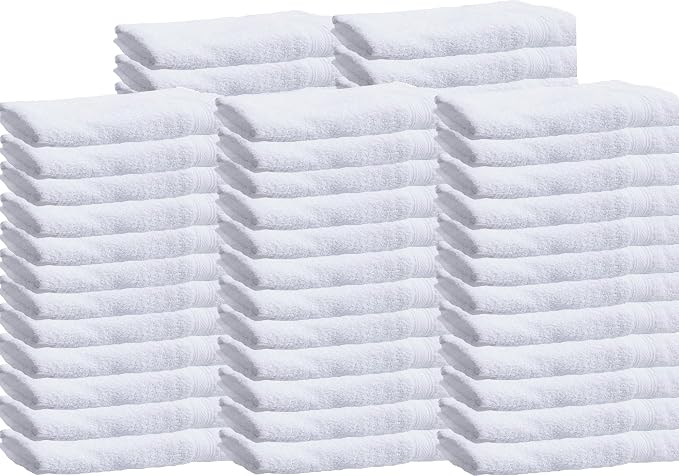 Towels N More 60 Pack 20x40 100% RS Cotton Loops Towels by TowelsNMore