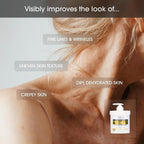Advanced Clinicals Retinol Cream + Collagen Peptides Body Moisturizer & Face - Image 3