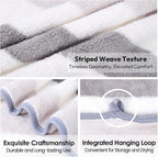 JML Bath Towels, Large Microfiber Towel Set, Ultra Soft, Super Absorbent - Image 3