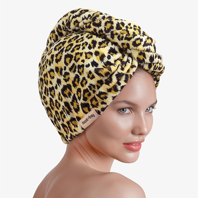 Brook + Bay Microfiber Hair Towel Wrap by BrookBay