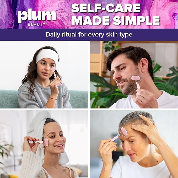 Rose Quartz Face Roller - Image 6