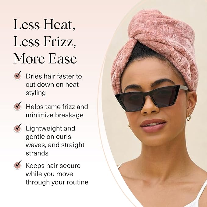 Kitsch Plush Microfiber Hair Towel Wrap - Image 3