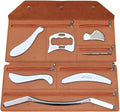 7 in 1 Stainless Steel Muscle Scraper Tool Set, IASTM Tool, Scraping Massage by GYXCOELEIASTMTOOL