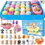 Bath Bombs for Kids with Surprise Inside for Girls Boys Toddlers, 20 Pack by Kottke