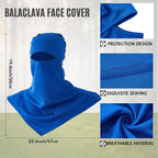 SATINIOR 3 Piece Balaclava Face Cover Sun Protection Neck Cover Summer - Image 2